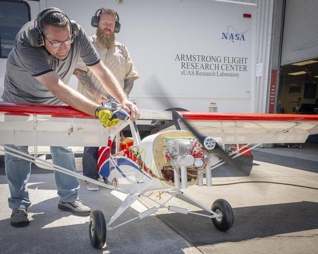 NASA image: NASA Builds Replacement Subscale Research Aircraft