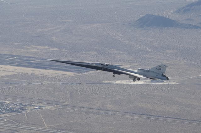 NASA image: NASA’s X-59 Flies for the First Time