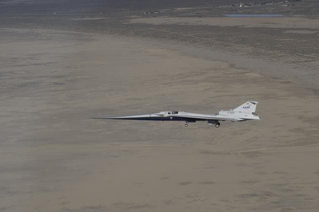 NASA image: NASA’s X-59 Flies for the First Time