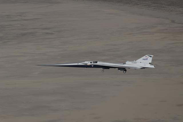NASA image: NASA’s X-59 Flies for the First Time