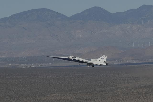 NASA image: NASA’s X-59 Flies for the First Time