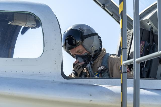 NASA image: NASA Test Pilot Opens X-59 Cockpit After Historic First Flight