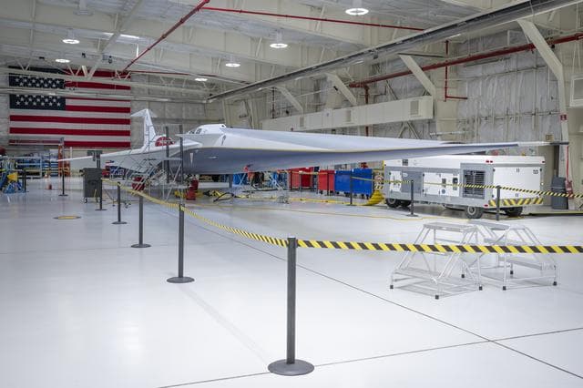 NASA image: NASA’s X-59 Arrives at New Base of Flight Operations