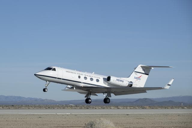 NASA image: NASA G-III Prepares to Support Artemis II