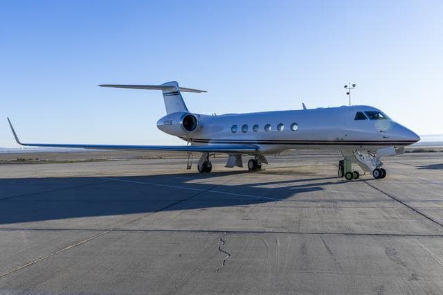NASA image: NASA Armstrong Gulfstream GV