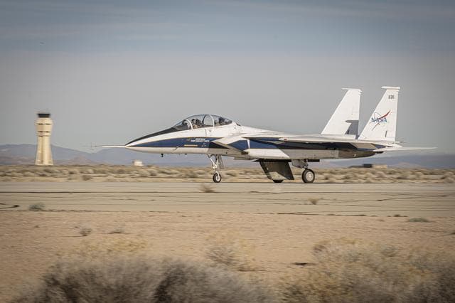NASA image: NASA Completes High-Speed Taxi Test of Cross Flow Attenuated Natural Laminar Flow Technology