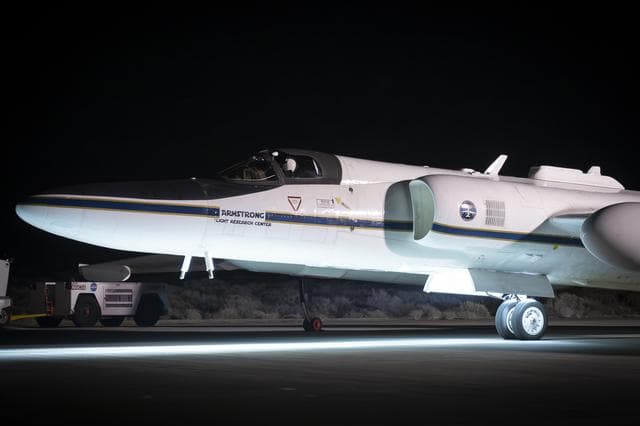 NASA image: NASA ER-2 Moonlight Mission Improves Space Sensors