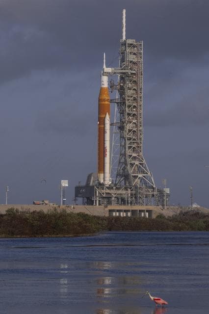 NASA image: SLS on the Pad