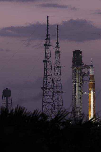 NASA image: SLS on the Pad