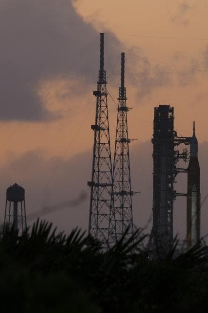NASA image: SLS on the Pad