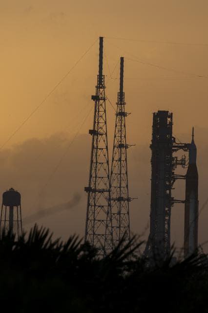 NASA image: SLS on the Pad