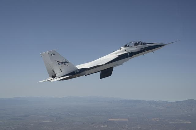 NASA image: NASA Completes First Flight of Laminar Flow Scaled Wing Design