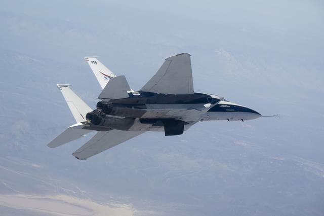 NASA image: NASA Completes First Flight of Laminar Flow Scaled Wing Design