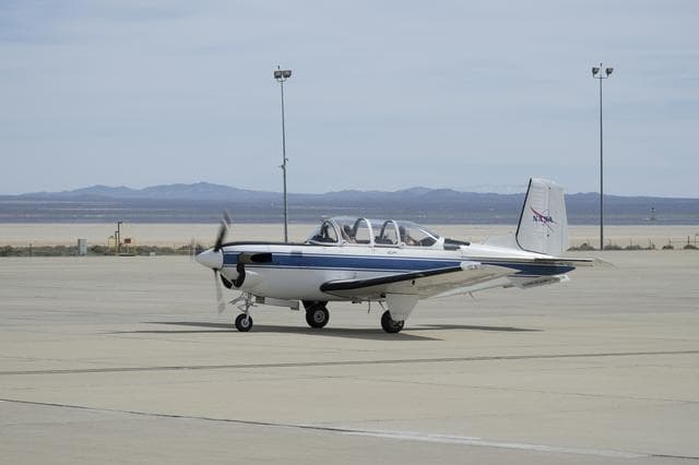 PC-12 and T-34 Aircraft Arrive to NASA Armstrong