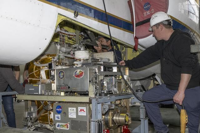 NASA image: NASA ER-2 Prepares for Geological Earth Mapping Experiment Flights