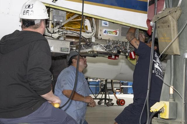 NASA image: NASA ER-2 Prepares for Geological Earth Mapping Experiment Flights
