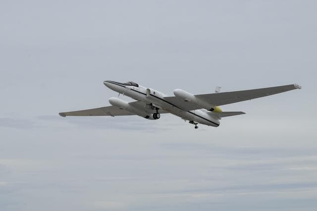 NASA image: NASA ER-2 Prepares for Geological Earth Mapping Experiment Flights