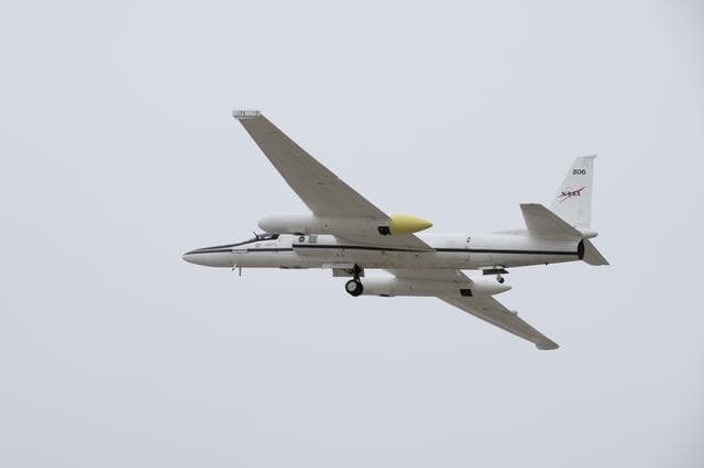 NASA image: NASA ER-2 Prepares for Geological Earth Mapping Experiment Flights