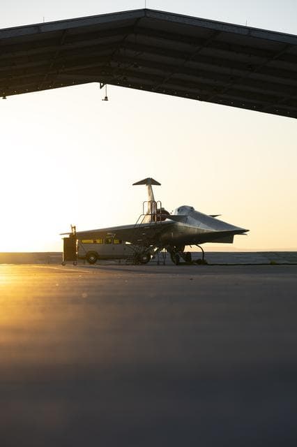 NASA image: NASA’s X-59 at Sunrise