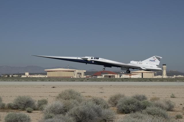 NASA image: NASA’s X-59 Completes Second Flight