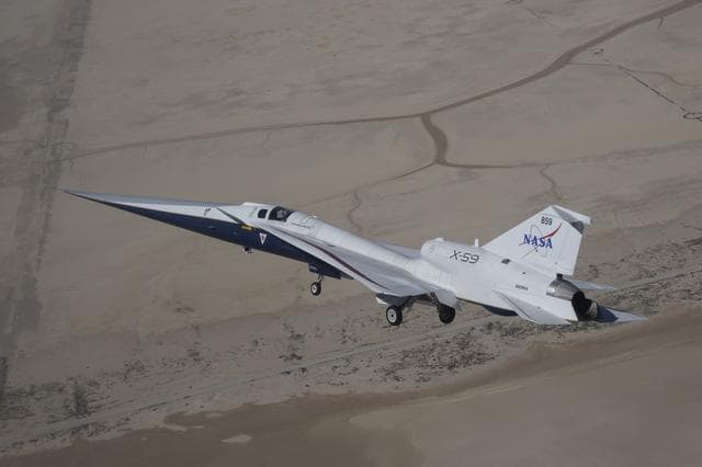 NASA image: NASA’s X-59 Completes Second Flight