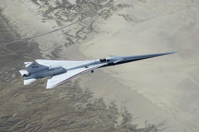 NASA image: NASA’s X-59 is Back in the Air