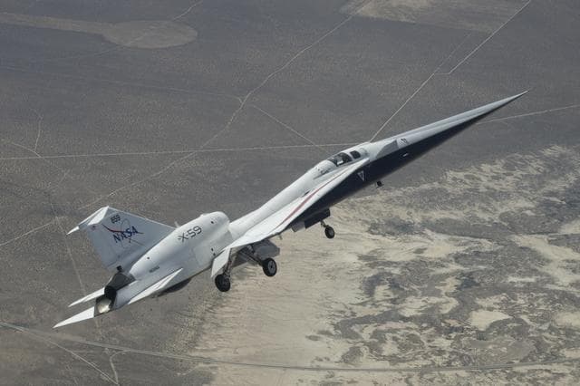 NASA image: NASA’s X-59 is Back in the Air