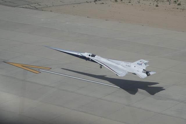 NASA image: NASA’s X-59 Lands Near Armstrong