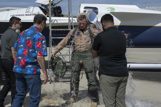 NASA image: NASA X-59 Test Pilot Completes Successful Flight