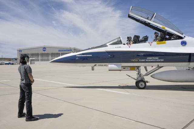 NASA image:  NASA Armstrong Supports Employee Incentive Flights 