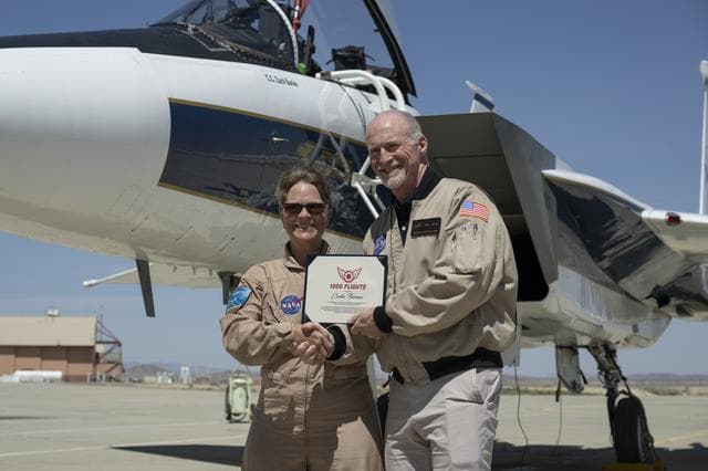 NASA Aerial Photographer Completes 1,000th Flight