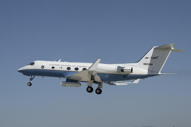 NASA image: NASA C-20A Enables Missions Advancing Earthquake Science