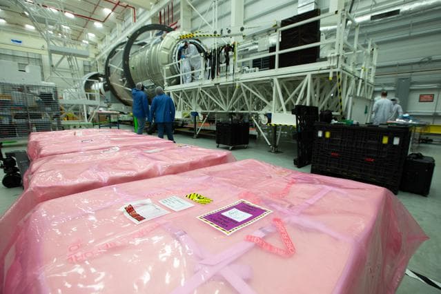NASA image: Space Station Science Loaded Aboard NG CRS-15