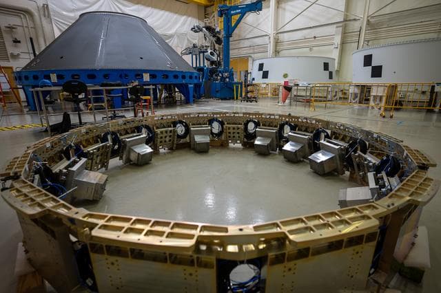 NASA image: SLS Payload Adapter Manufactured, Prepared for Testing at NASA Marshall