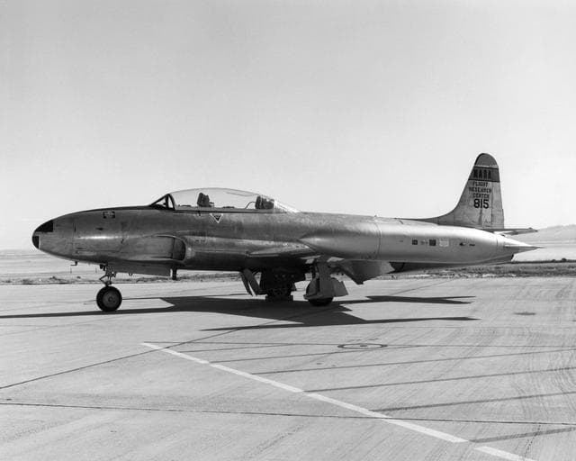 NASA image: NASA T-33A #815