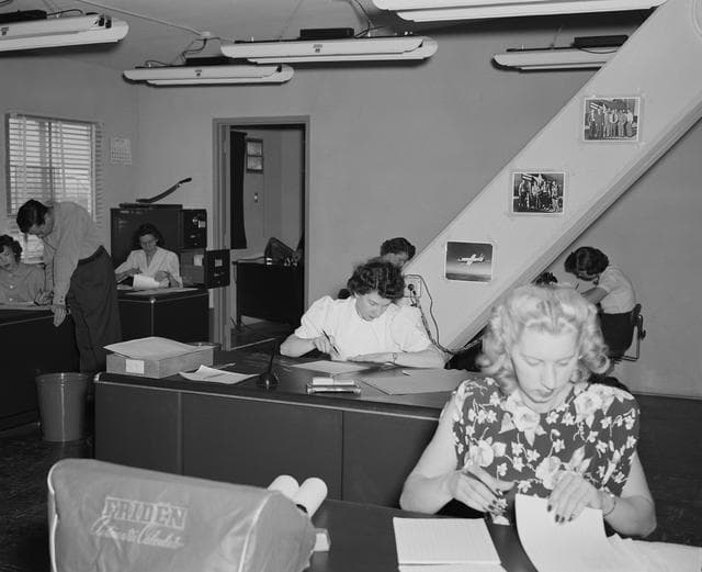 NASA image: The Work of NACA Women