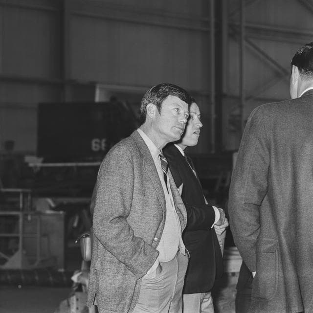 NASA image: Star Trek Cast and Crew Visit NASA Dryden in 1967