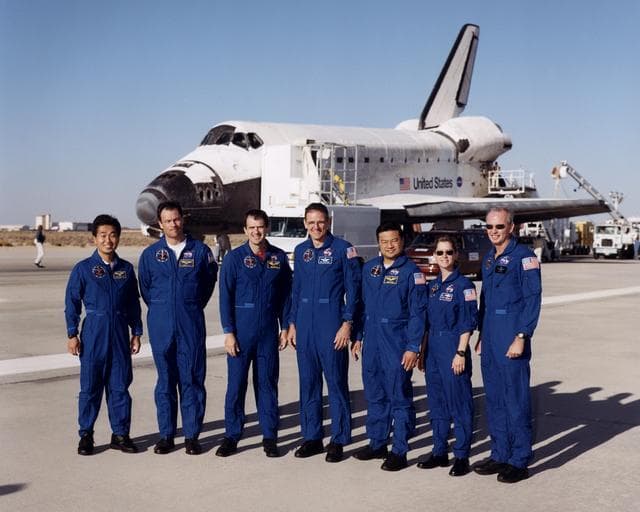 NASA image: STS-92 - Crew Egress