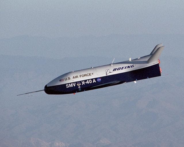 NASA image: X-40A Free Flight #5