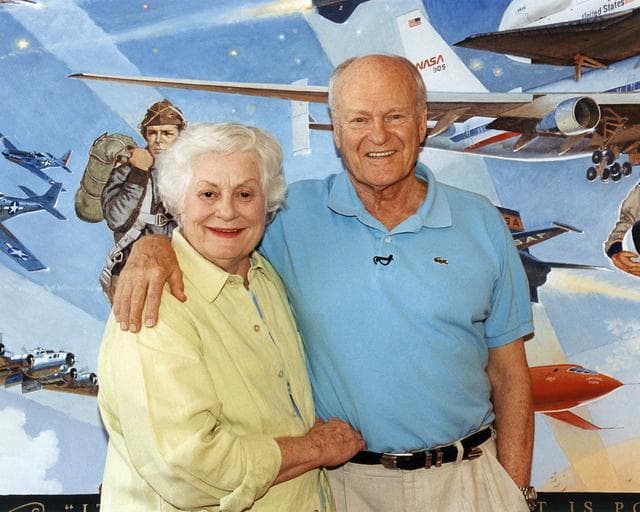 NASA image: Artists Bob and Louise McCall in their studio in Paradise Valley, Arizona.