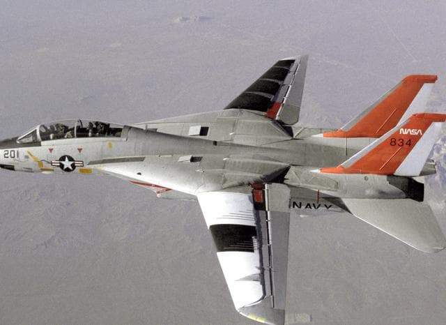 NASA image: F-14 VSTFE - gloves #1 and #2