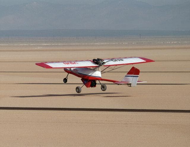 NASA image: Rans S-12 RPV Takes off with Spacewedge #2