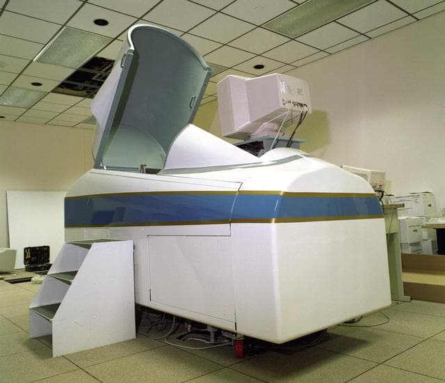 NASA image: X-29 simulator