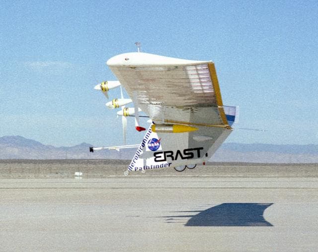NASA image: Pathfinder aircraft flight #1