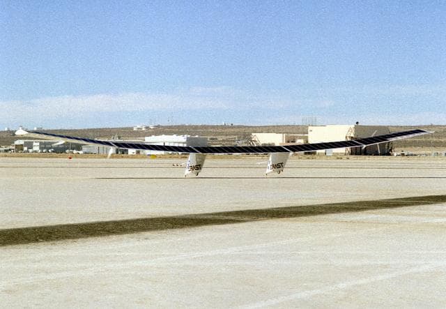 NASA image: Pathfinder aircraft flight #1