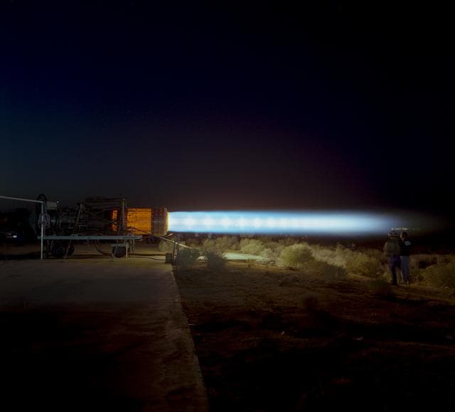 J58 Turbojet in Full Afterburner