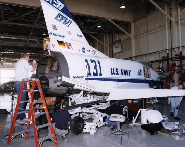 X-31 Engine Fit Check