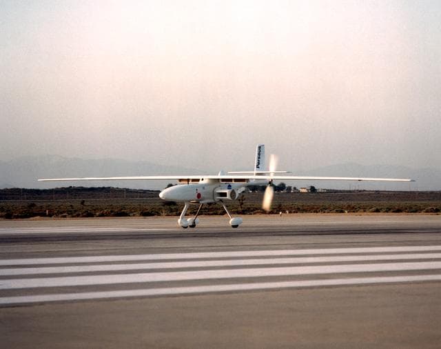 NASA image: Perseus B Taxi Tests in Preparation for a New Series of Flight Tests