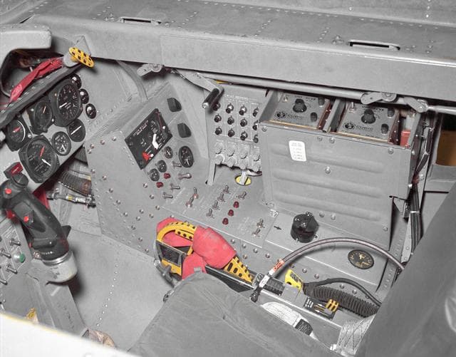 M2-F2 cockpit instrument panels