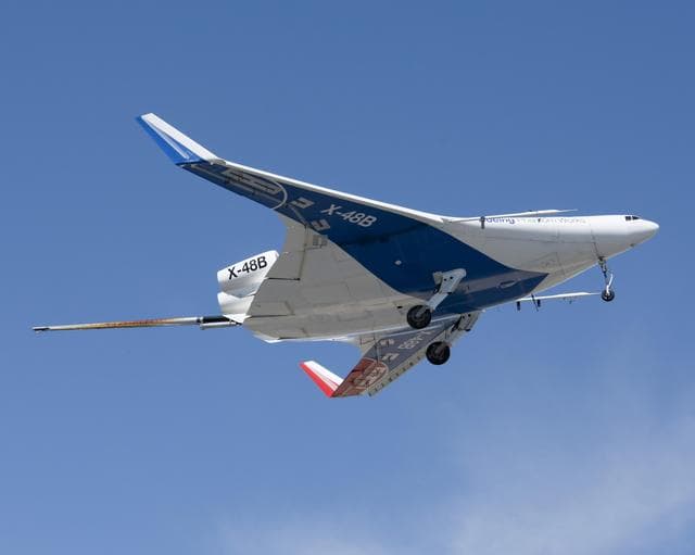 NASA image: First Phase of X-48B Flight Tests Completed